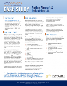 Patlon Case Study